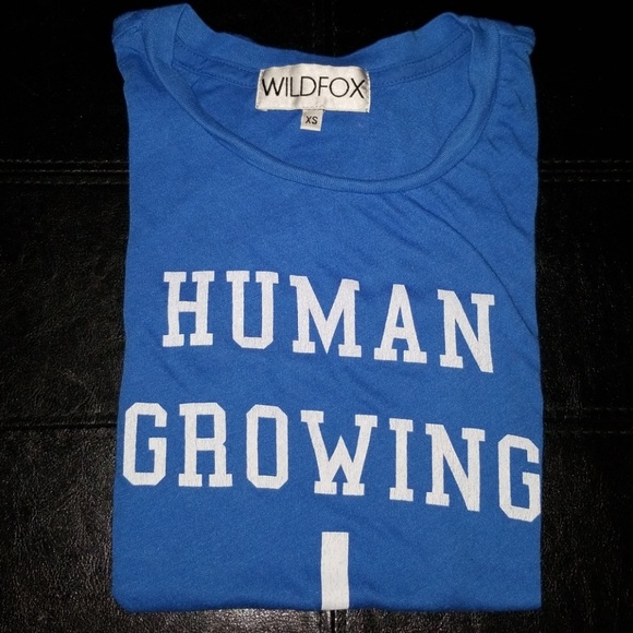 Wildfox Couture Shirt Human Growing in Night Owl - Picture 3 of 6
